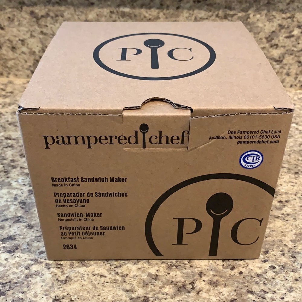 Pampered Chef Breakfast Sandwich Maker